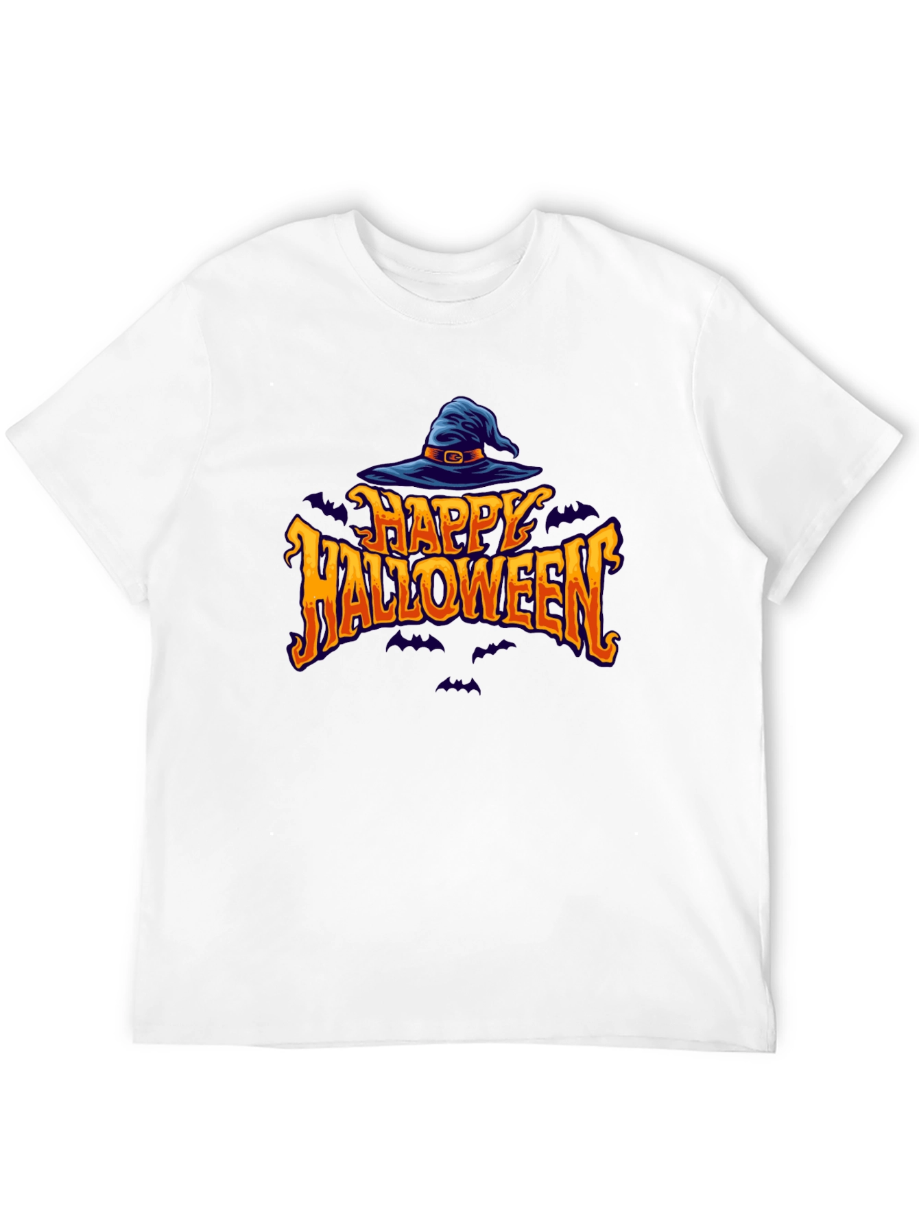 Happy Halloween Witch Hat T-Shirt