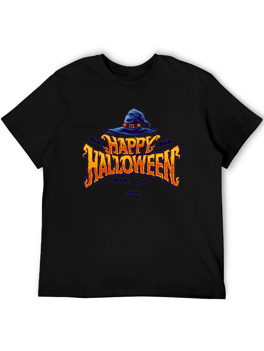 Happy Halloween Witch Hat T-Shirt