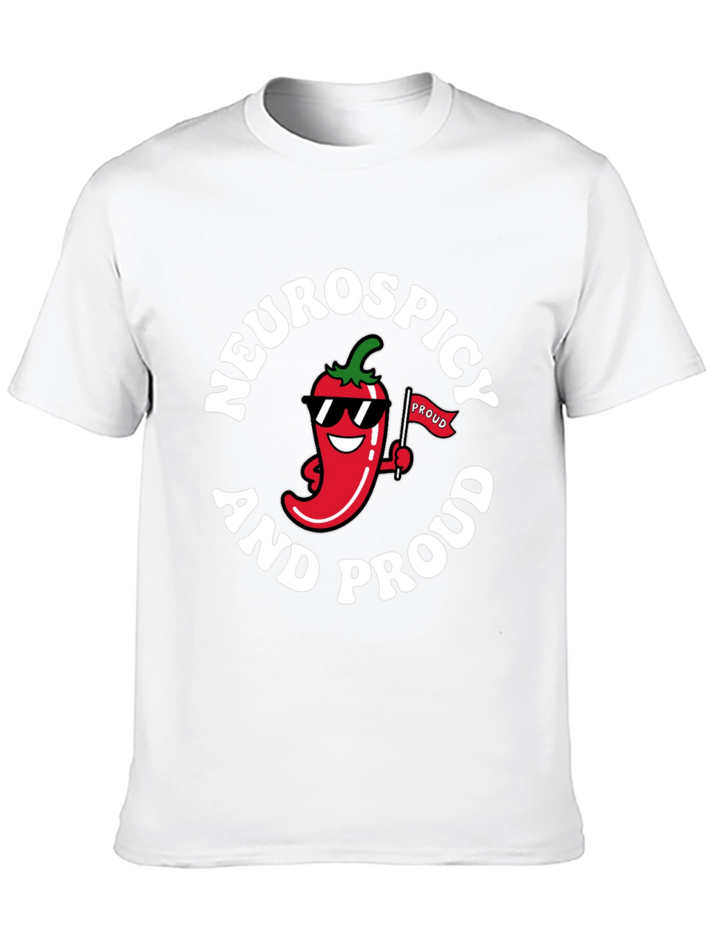 Neurospicy and Proud Graphic T-Shirt