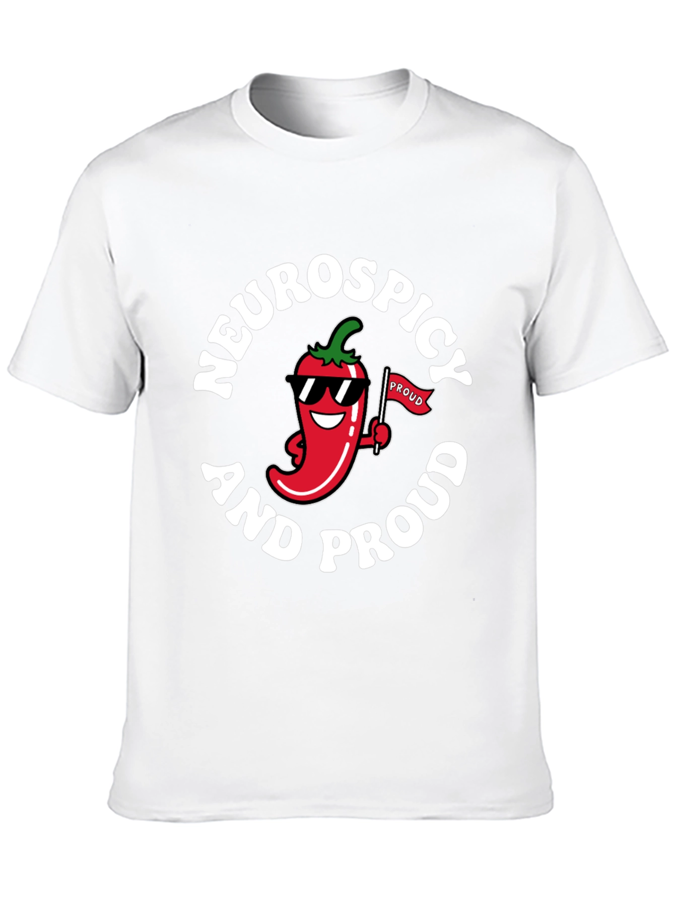Neurospicy and Proud Graphic T-Shirt