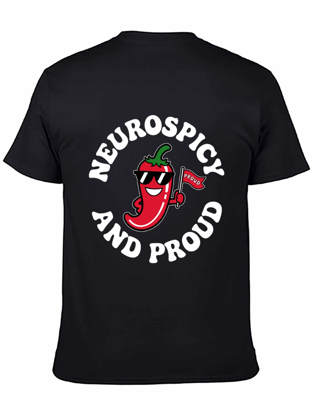 Neurospicy and Proud Graphic T-Shirt