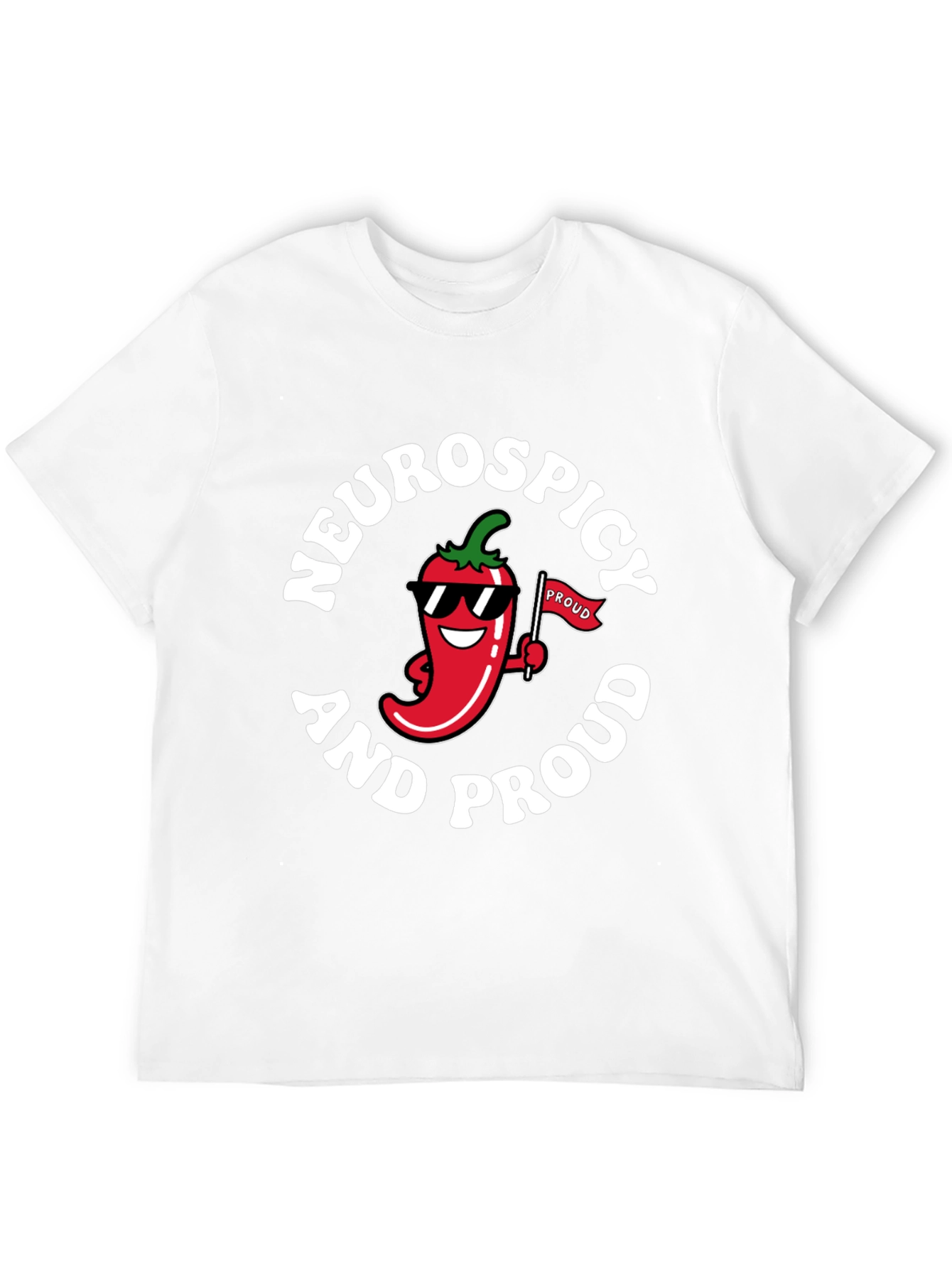 Neurospicy and Proud Graphic T-Shirt