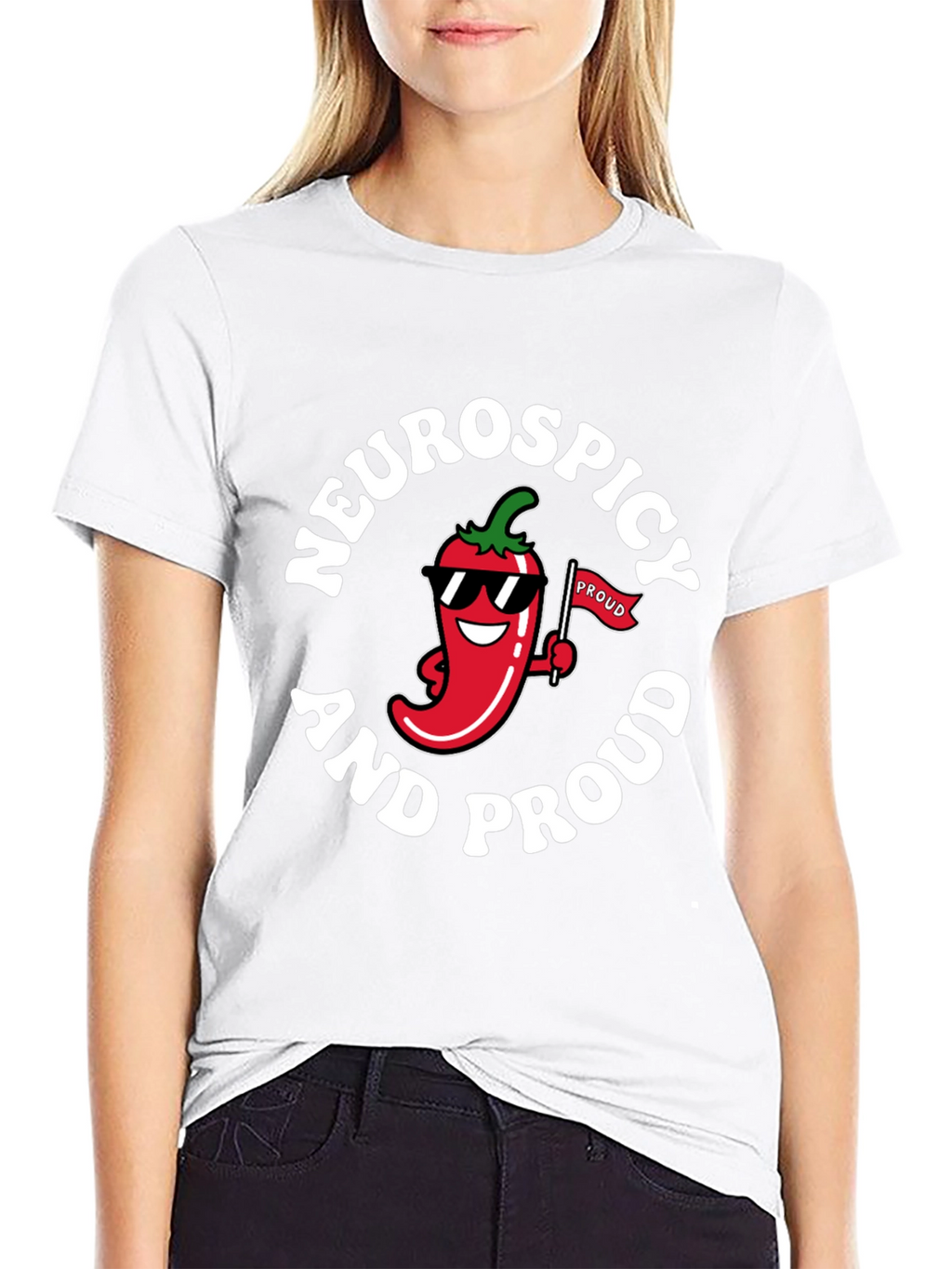 Neurospicy and Proud Graphic T-Shirt