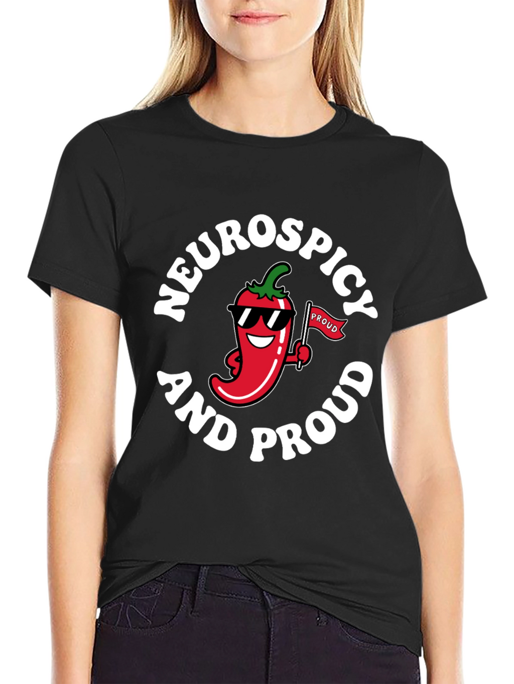 Neurospicy and Proud Graphic T-Shirt