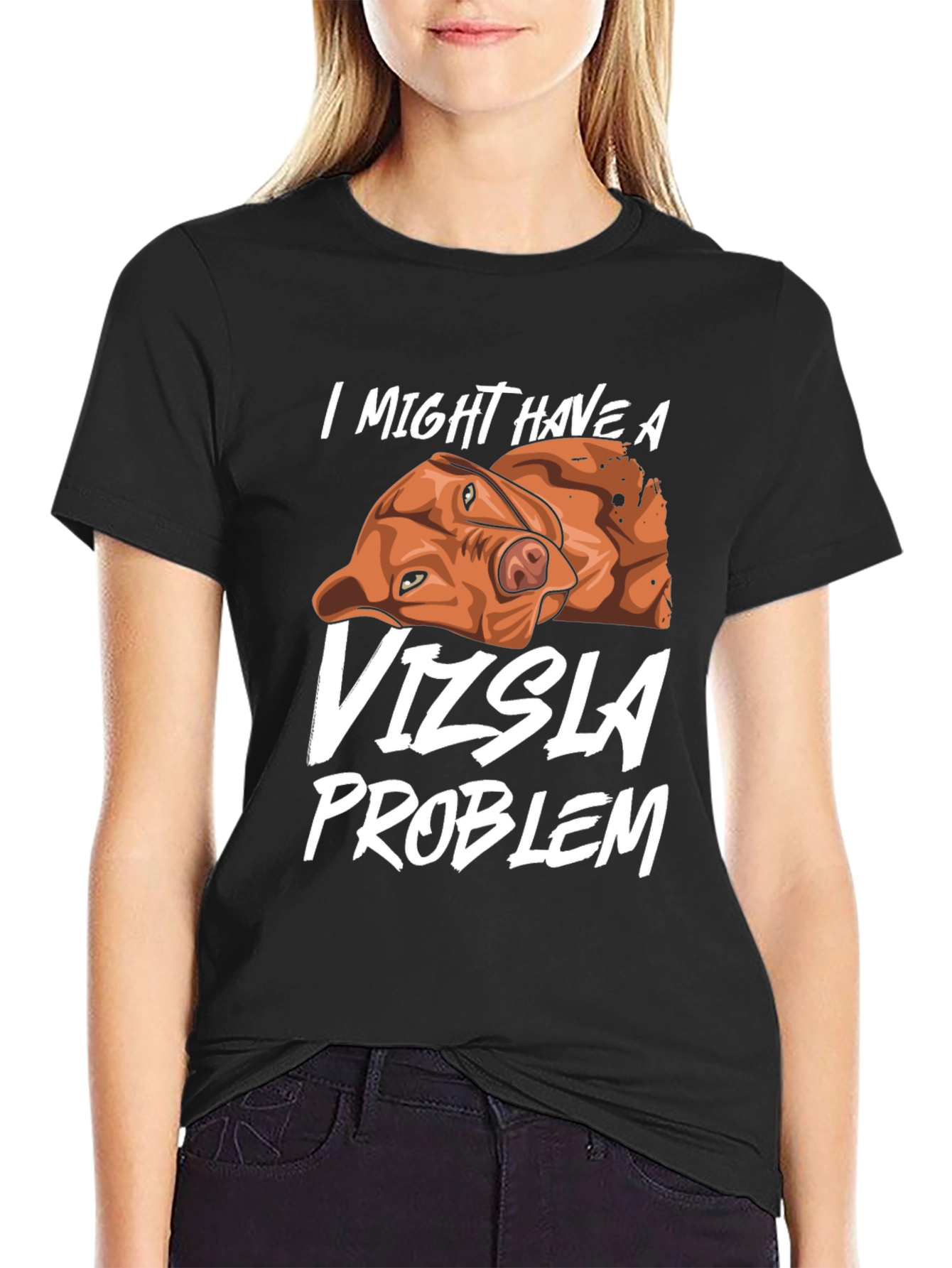 Vizsla Problem T-Shirt Dog Lover Tee