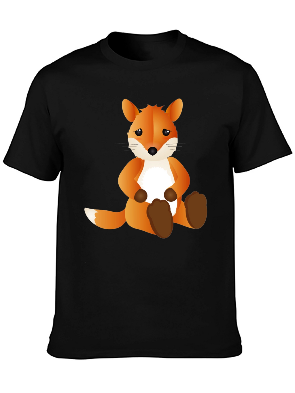 Cute Fox Graphic T-Shirt - Soft Cotton Tee