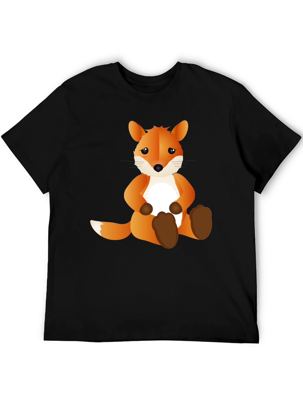 Cute Fox Graphic T-Shirt - Soft Cotton Tee
