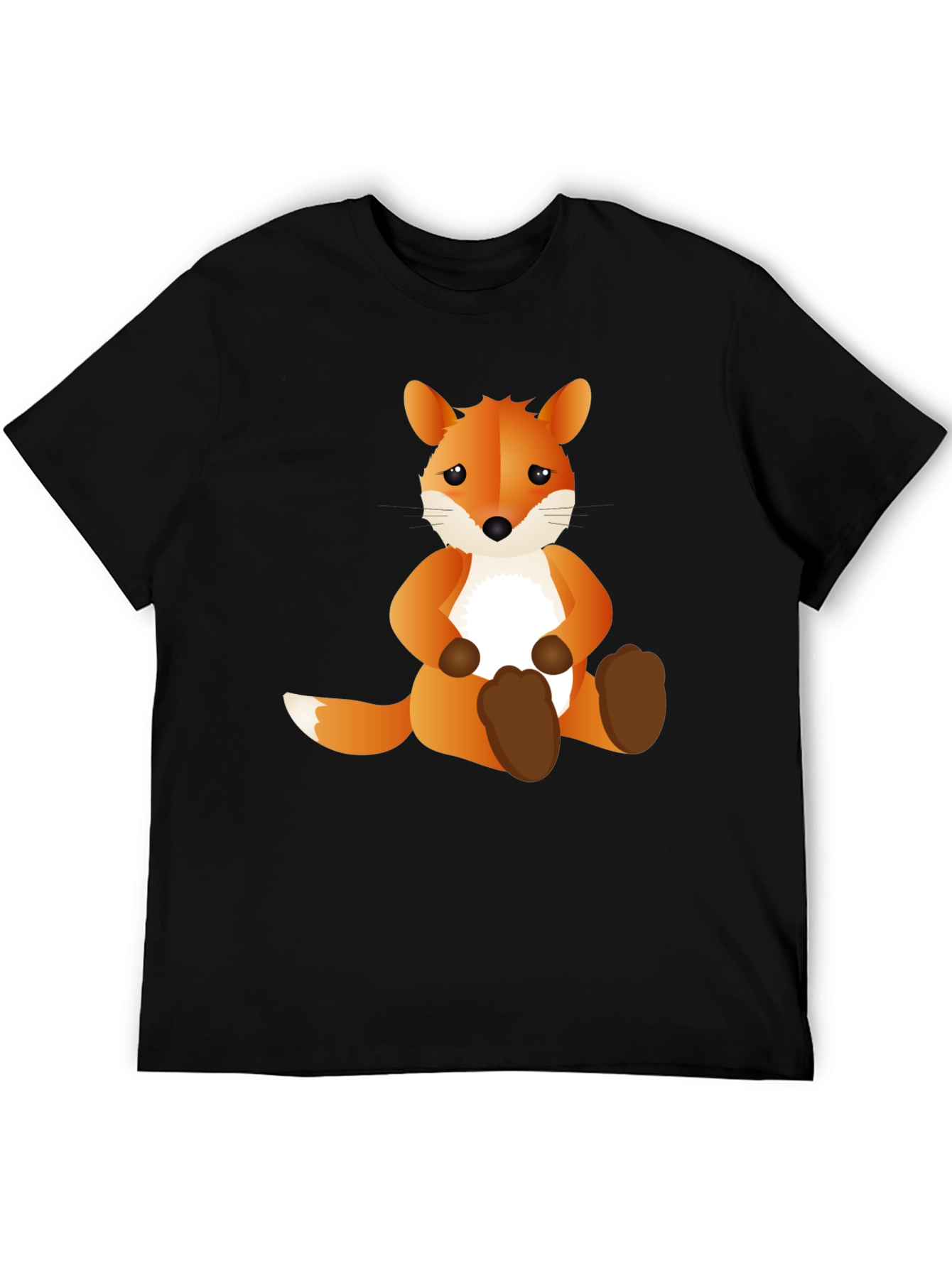 Cute Fox Graphic T-Shirt - Soft Cotton Tee