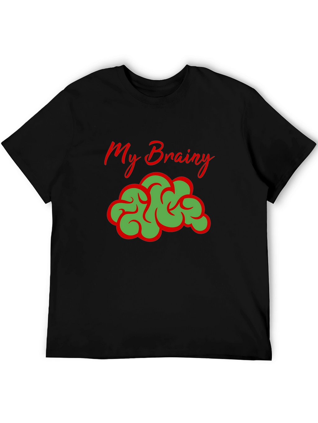 My Brainy T-Shirt - Funny Brain Graphic Tee