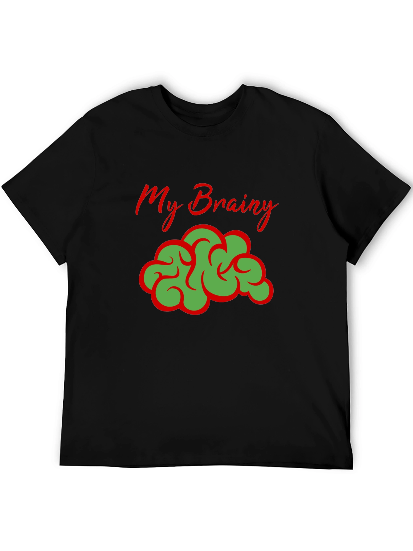 My Brainy T-Shirt - Funny Brain Graphic Tee