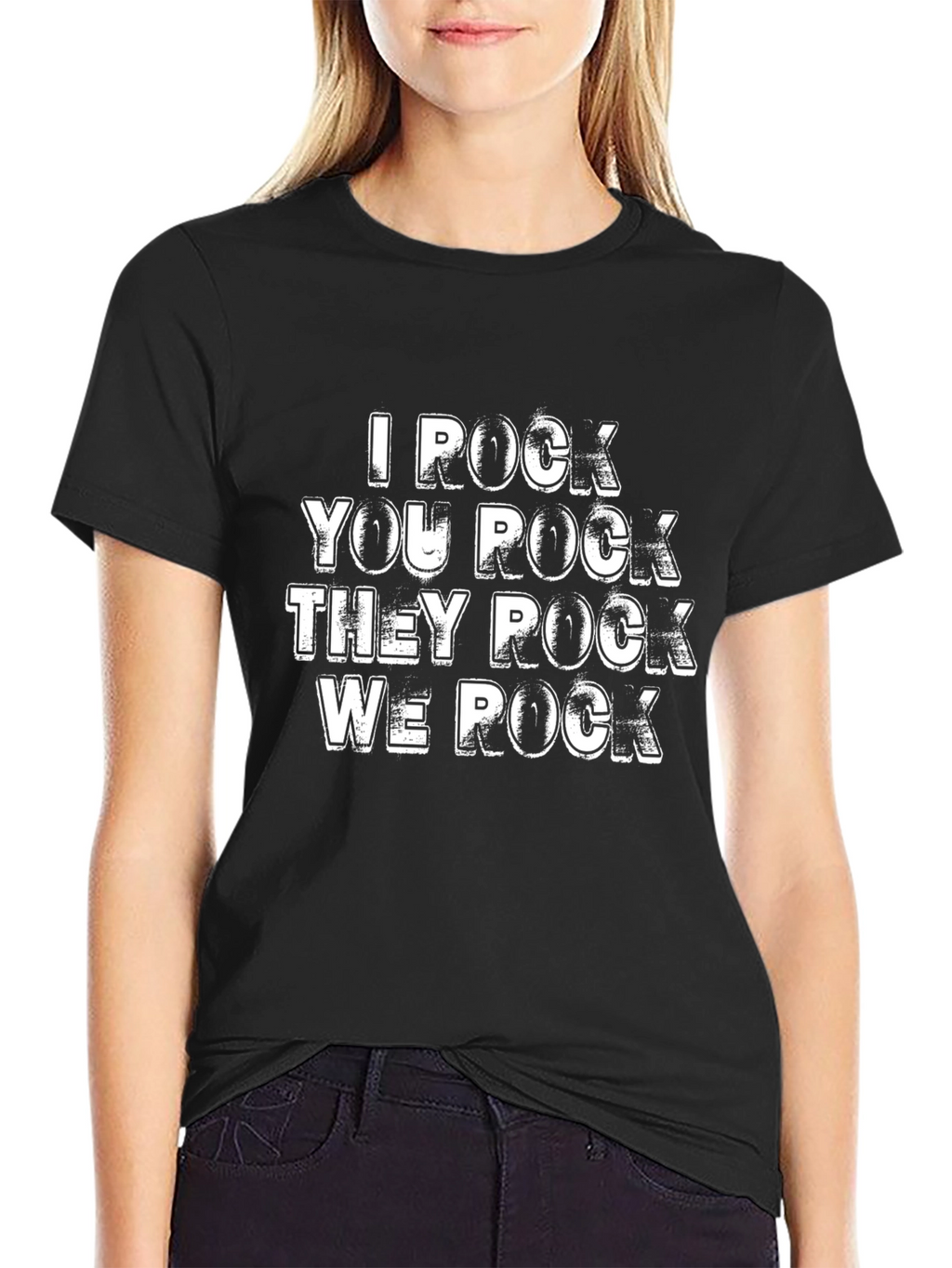 I Rock You Rock Graphic T-Shirt