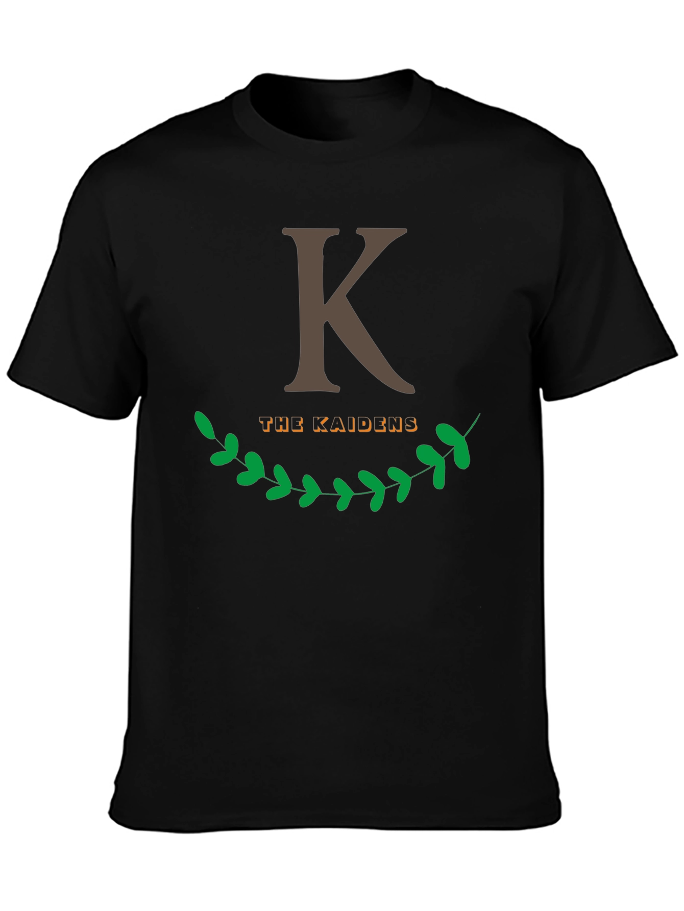 The Kaidens Black Graphic Tee