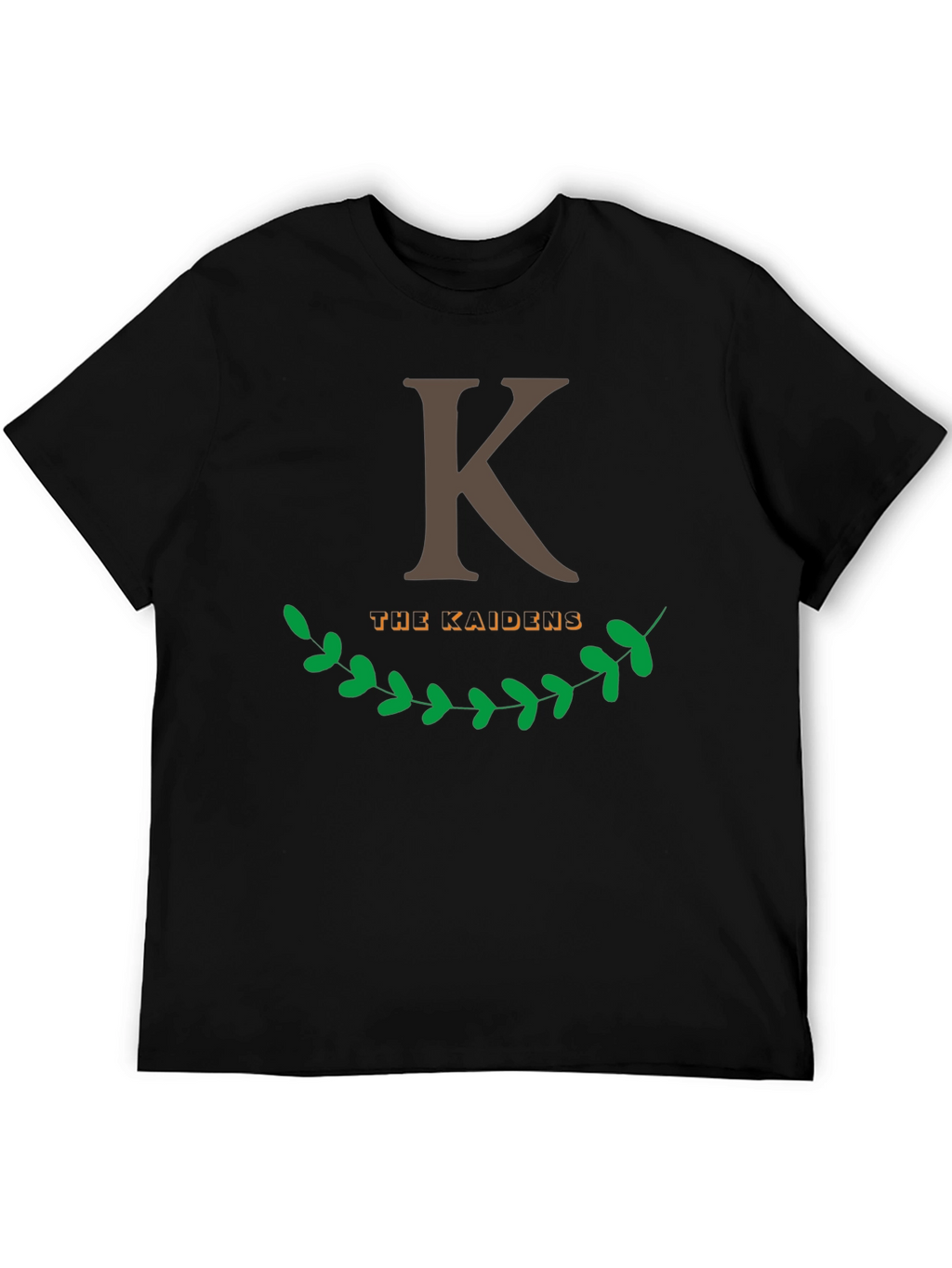 The Kaidens Black Graphic Tee