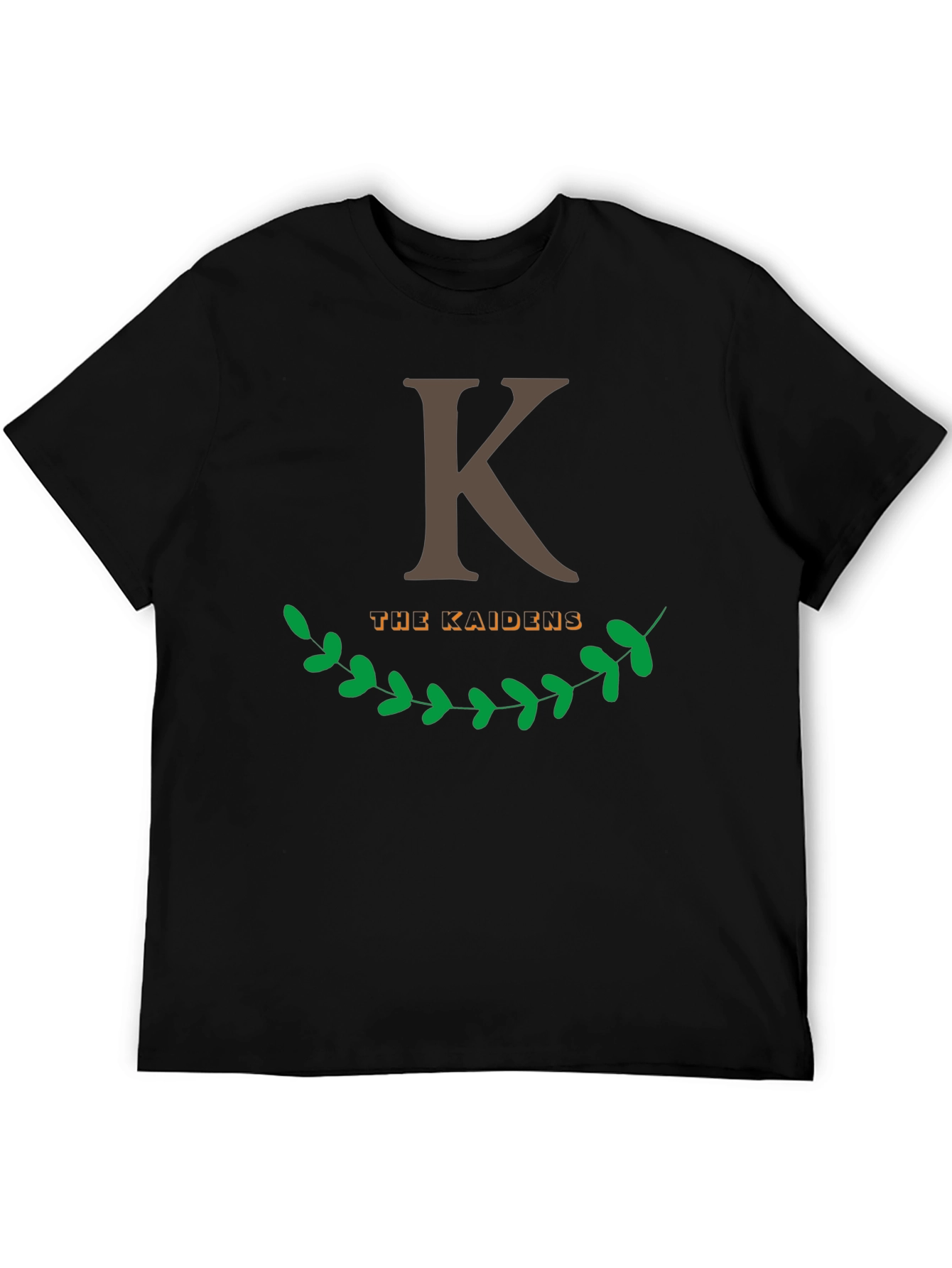 The Kaidens Black Graphic Tee