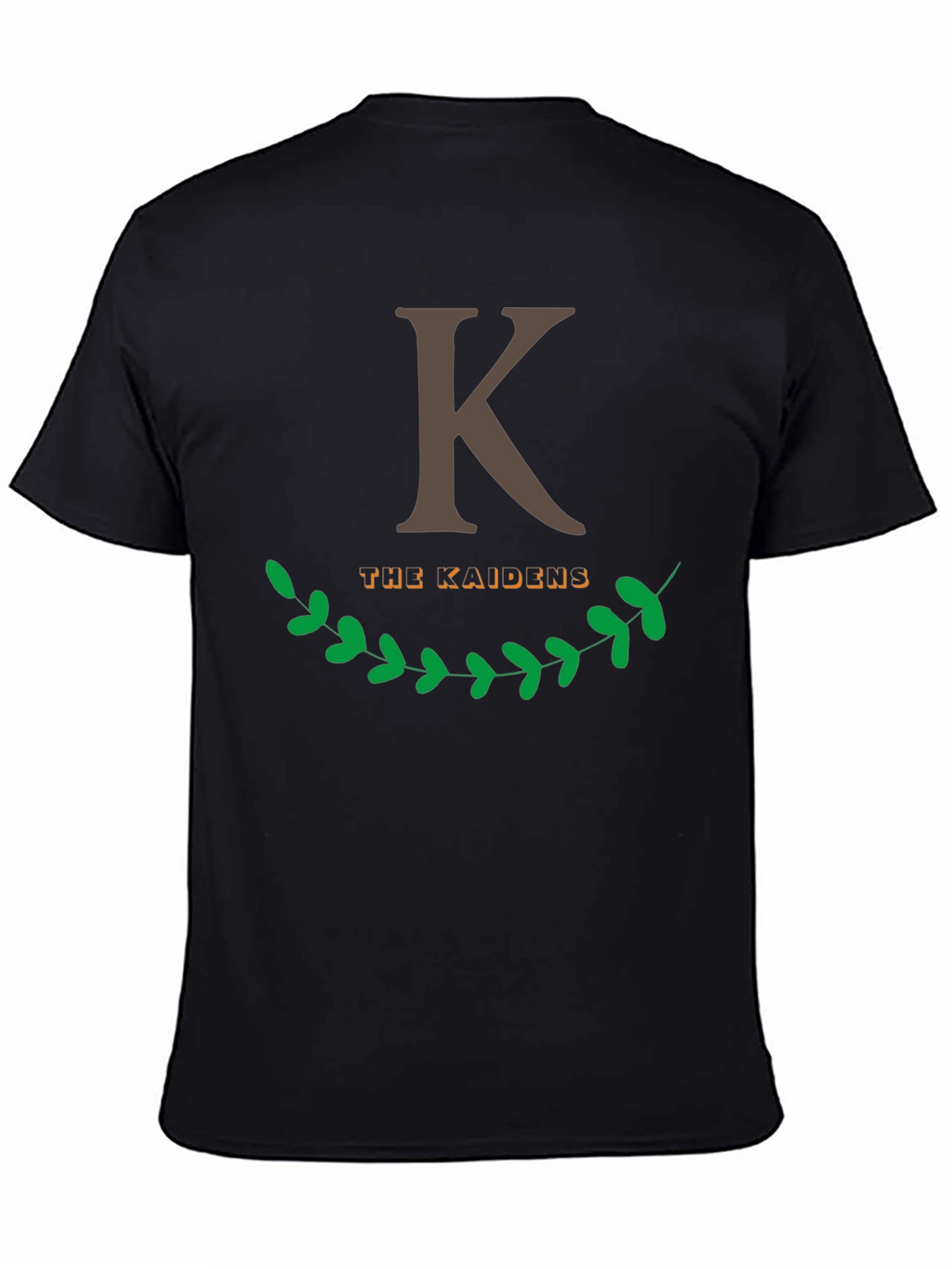 The Kaidens Black Graphic Tee