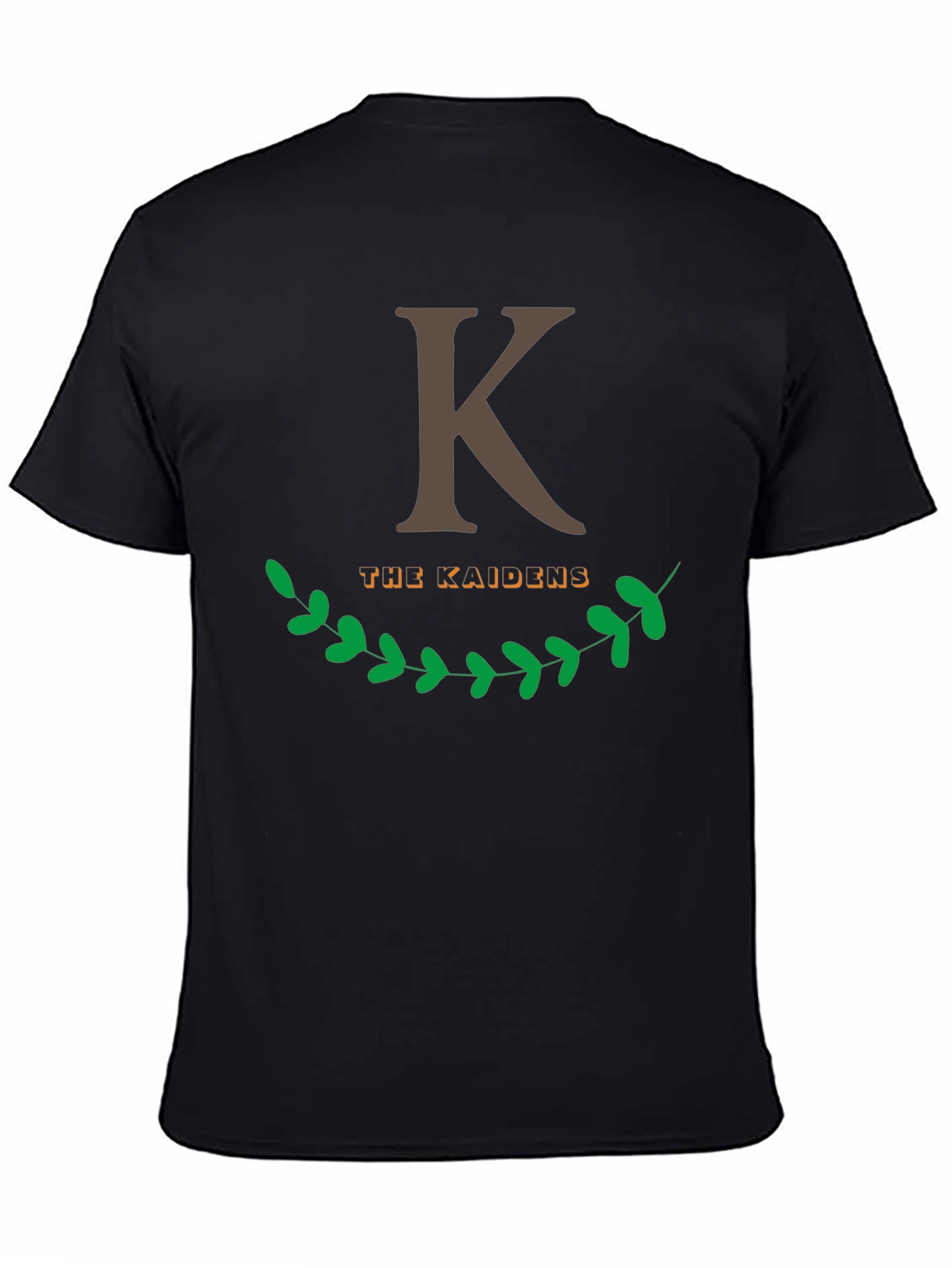 The Kaidens Black Graphic Tee