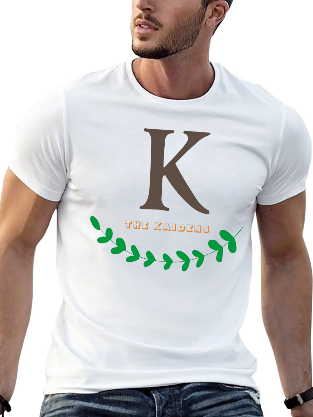 The Kaidens Black Graphic Tee