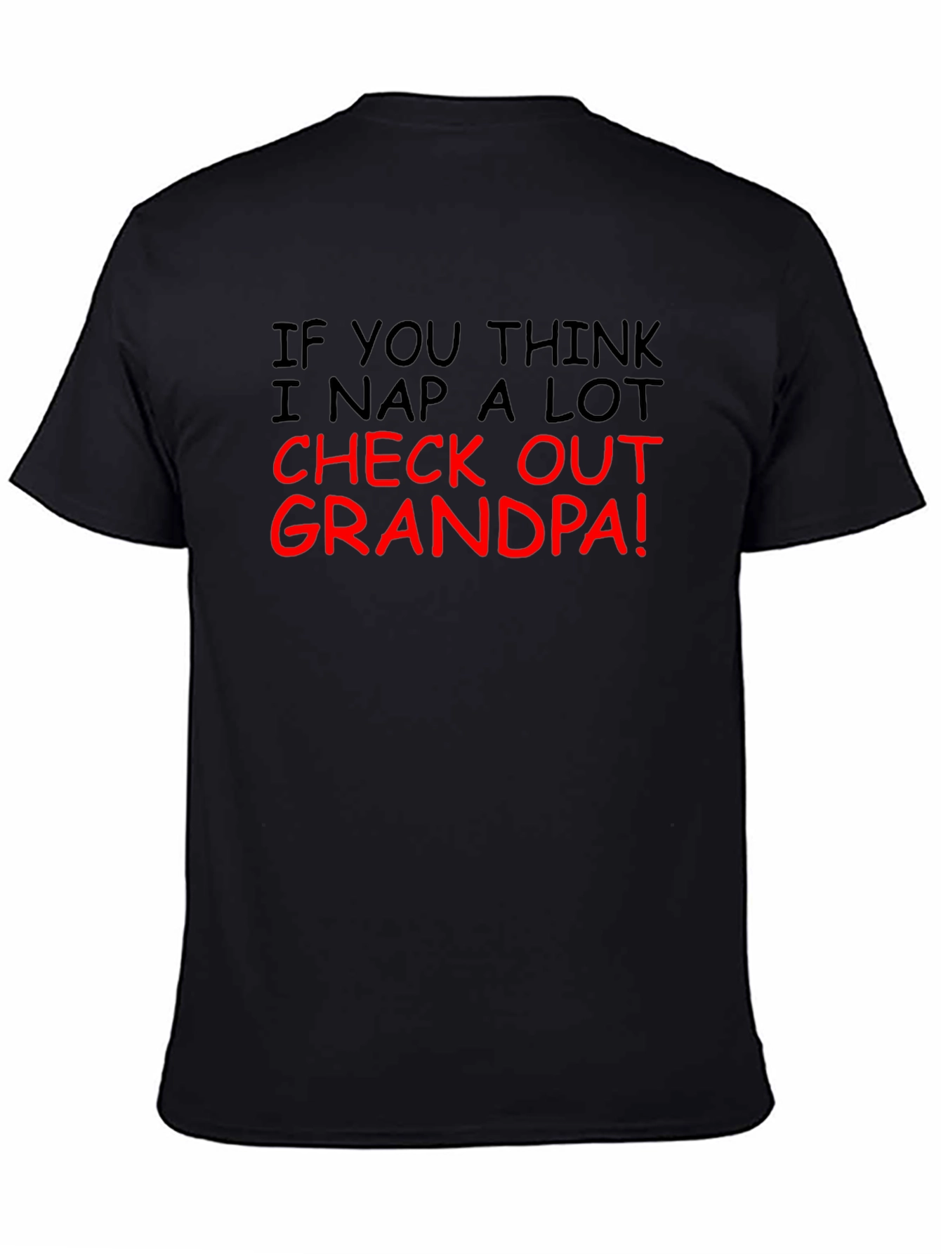 Funny Check Out Grandpa Graphic T-Shirt