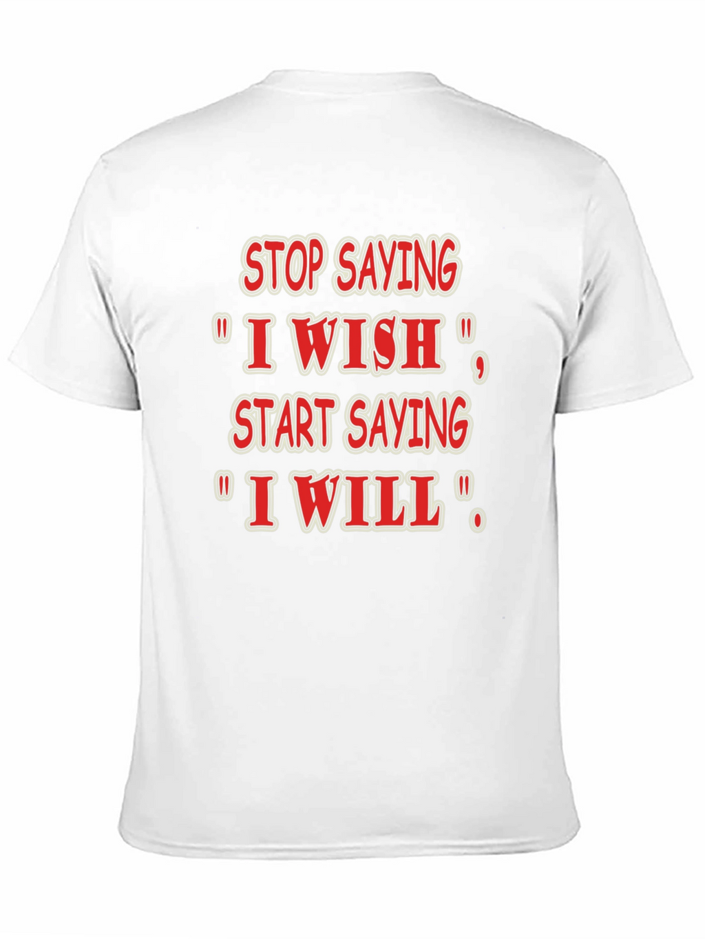 Inspirational I Will Black T-Shirt