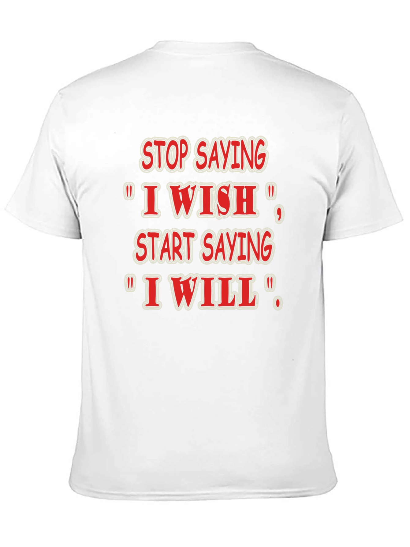 Inspirational I Will Black T-Shirt