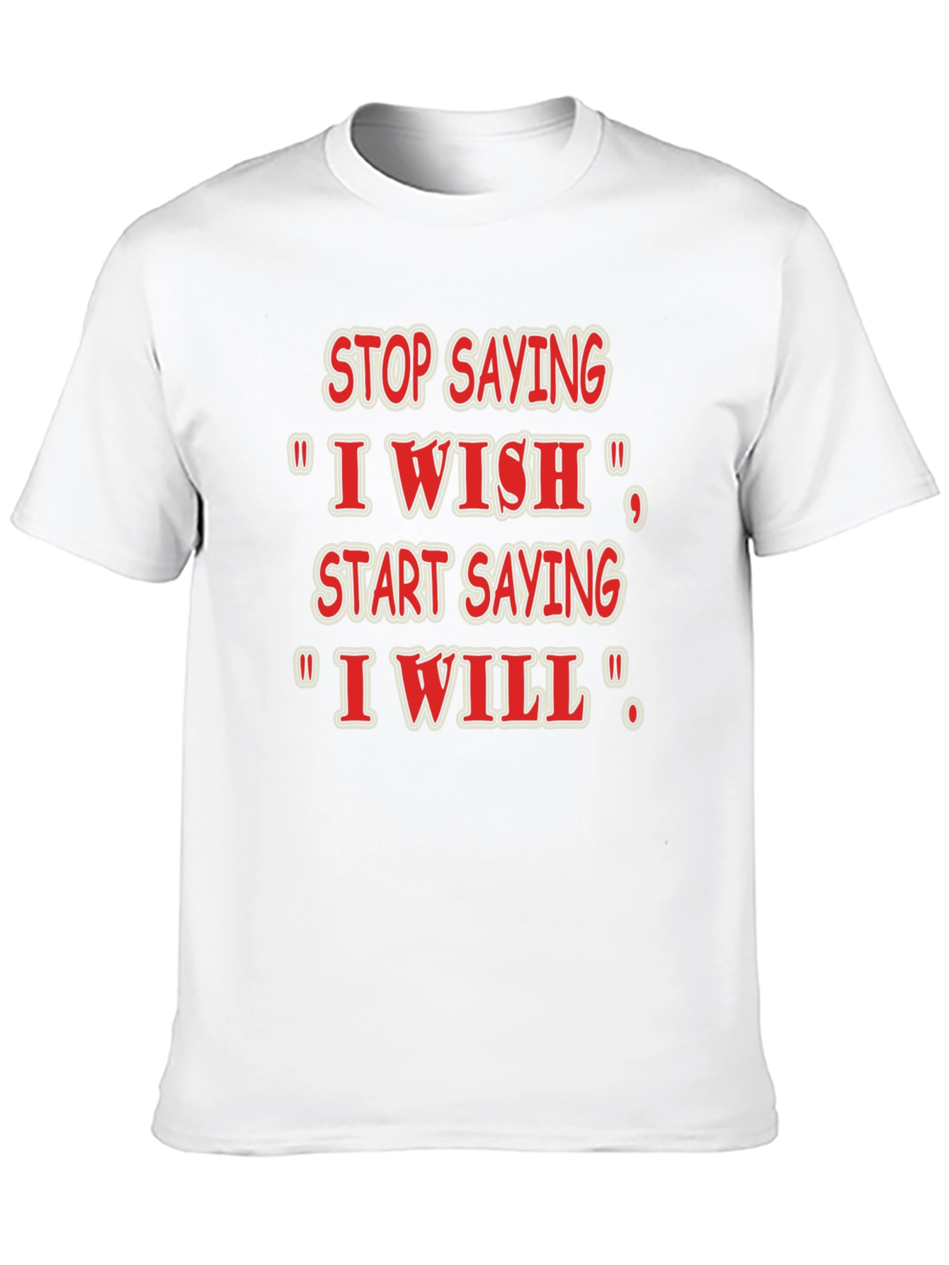 Inspirational I Will Black T-Shirt