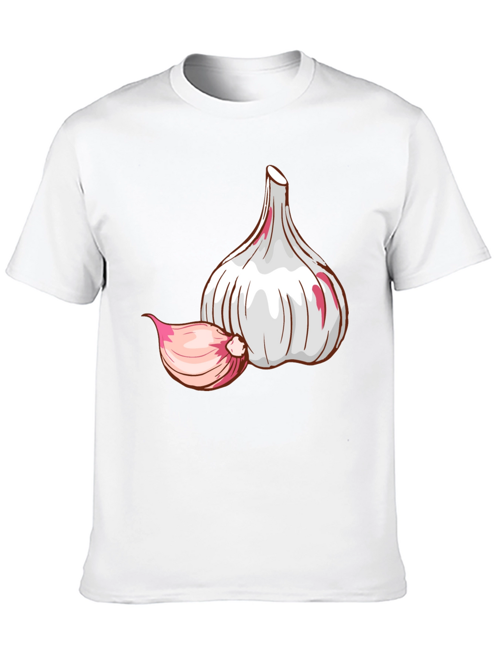 Garlic Graphic Tee - Black Cotton T-Shirt