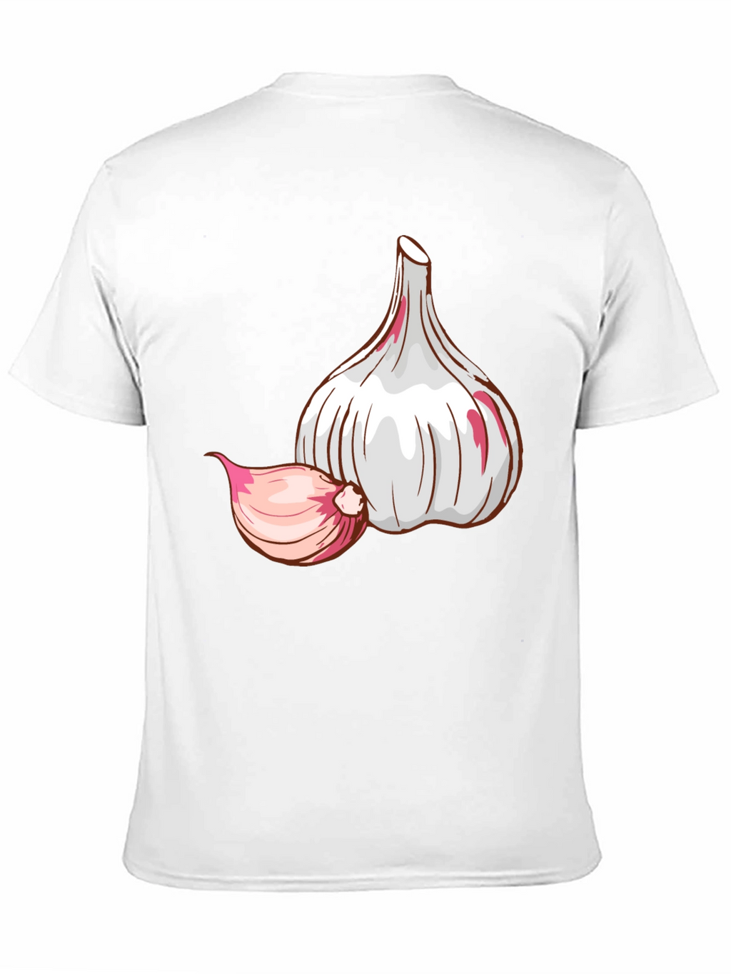 Garlic Graphic Tee - Black Cotton T-Shirt