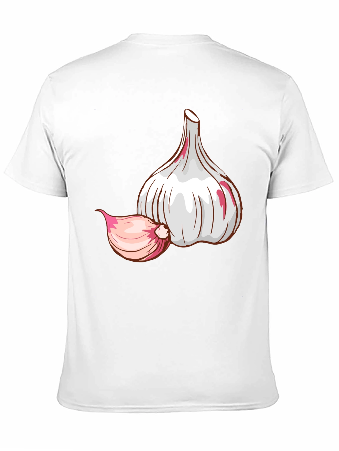 Garlic Graphic Tee - Black Cotton T-Shirt