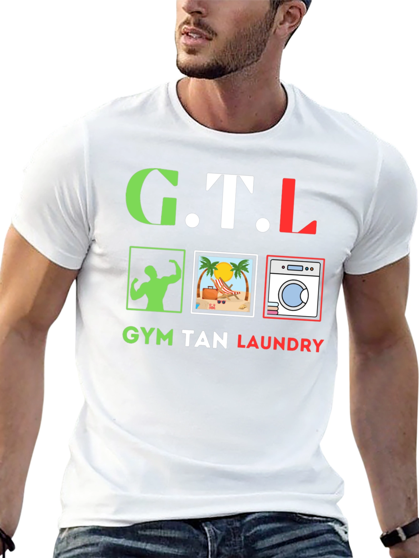 GTL Gym Tan Laundry Graphic Tee