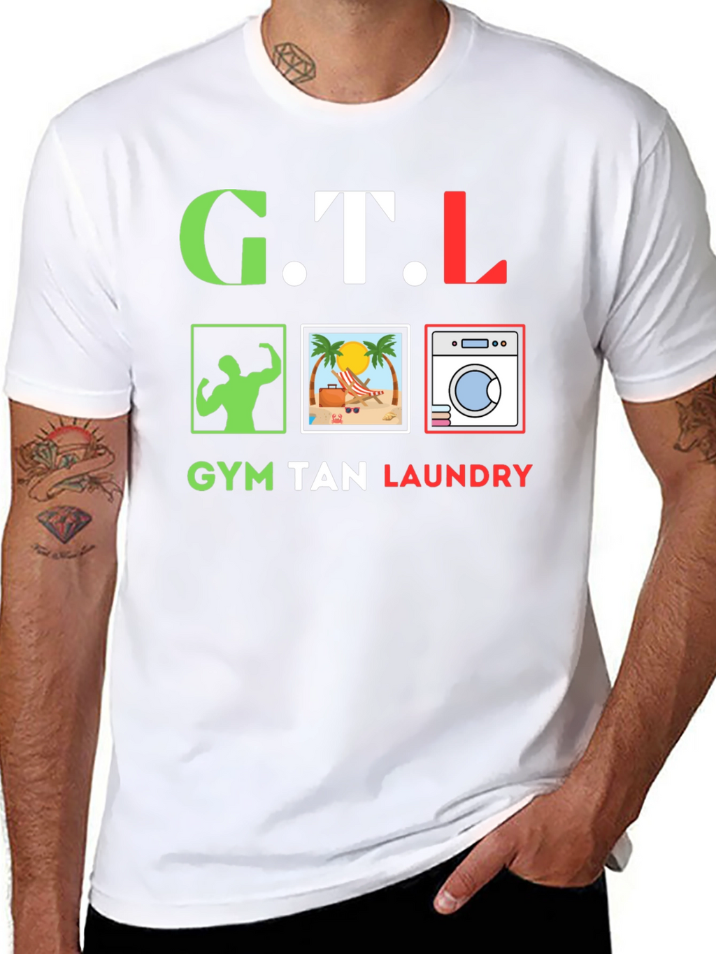 GTL Gym Tan Laundry Graphic Tee