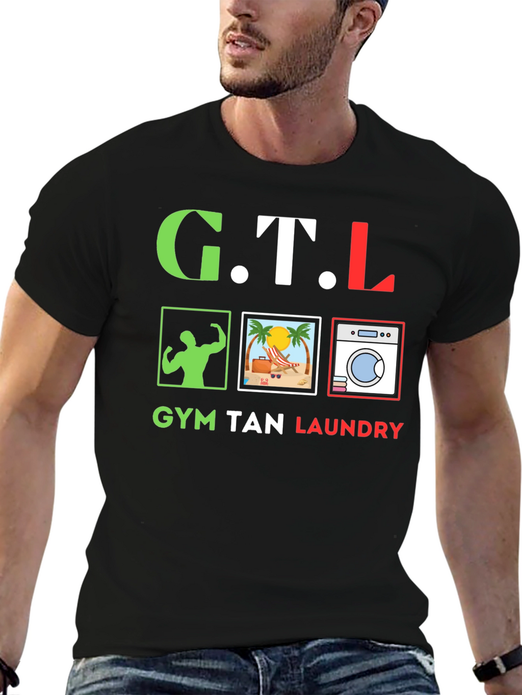 GTL Gym Tan Laundry Graphic Tee