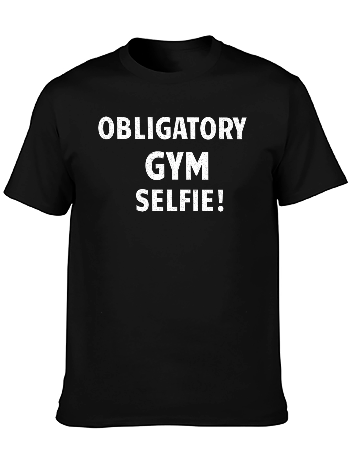 Obligatory Gym Selfie Graphic Tee