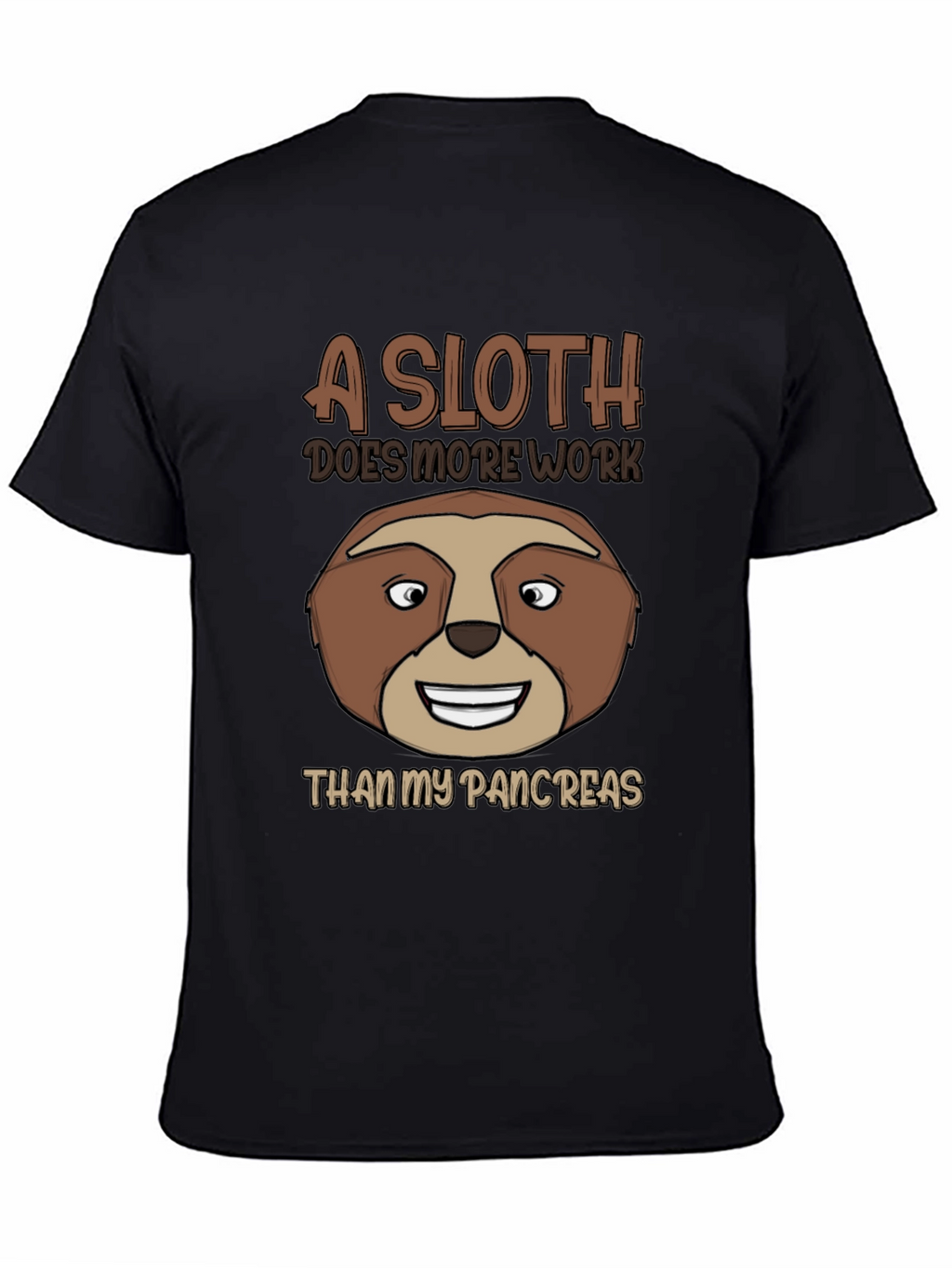 Funny Sloth Pancreas T-Shirt