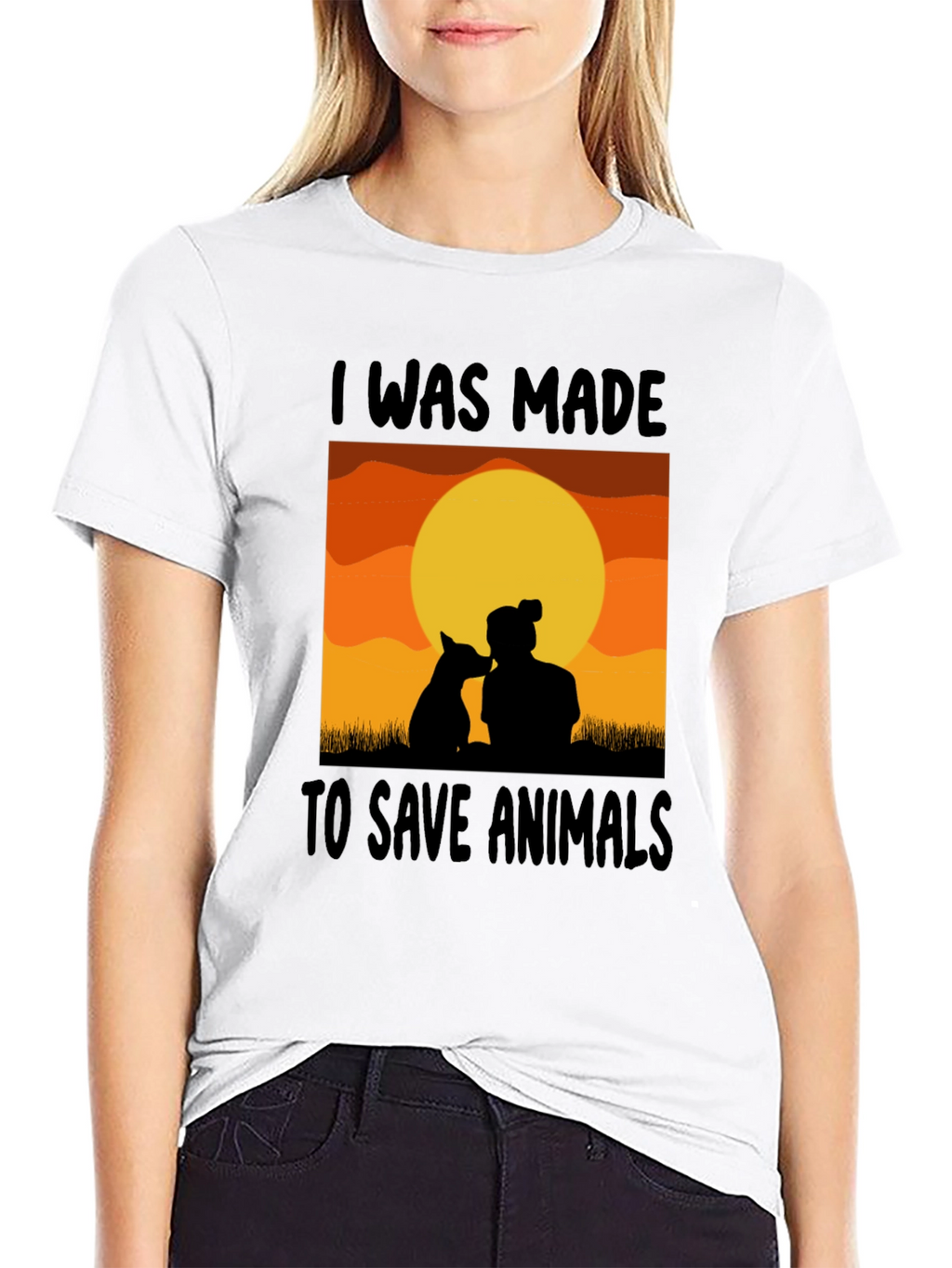 I Was Made To Save Animals T-Shirt