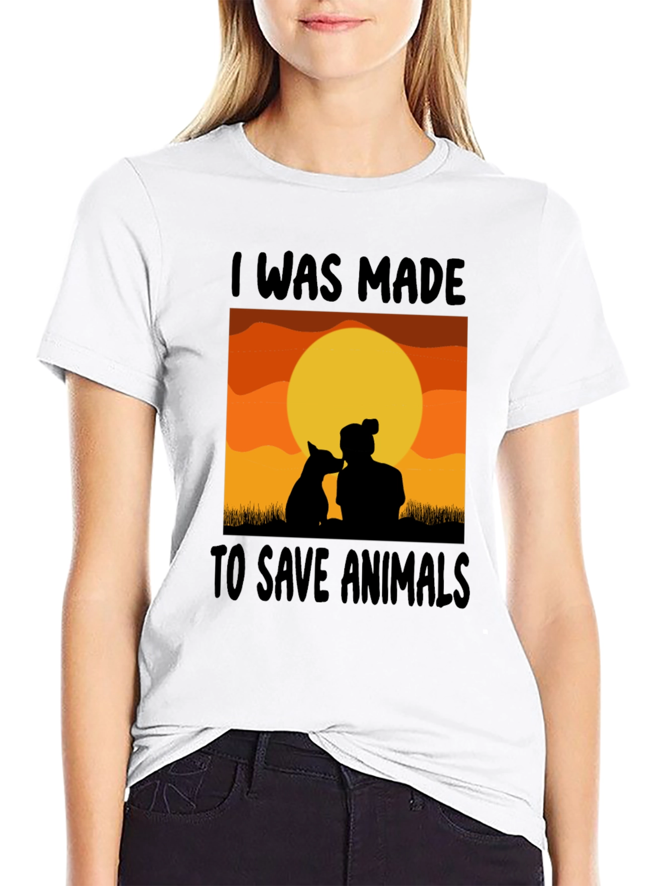 I Was Made To Save Animals T-Shirt