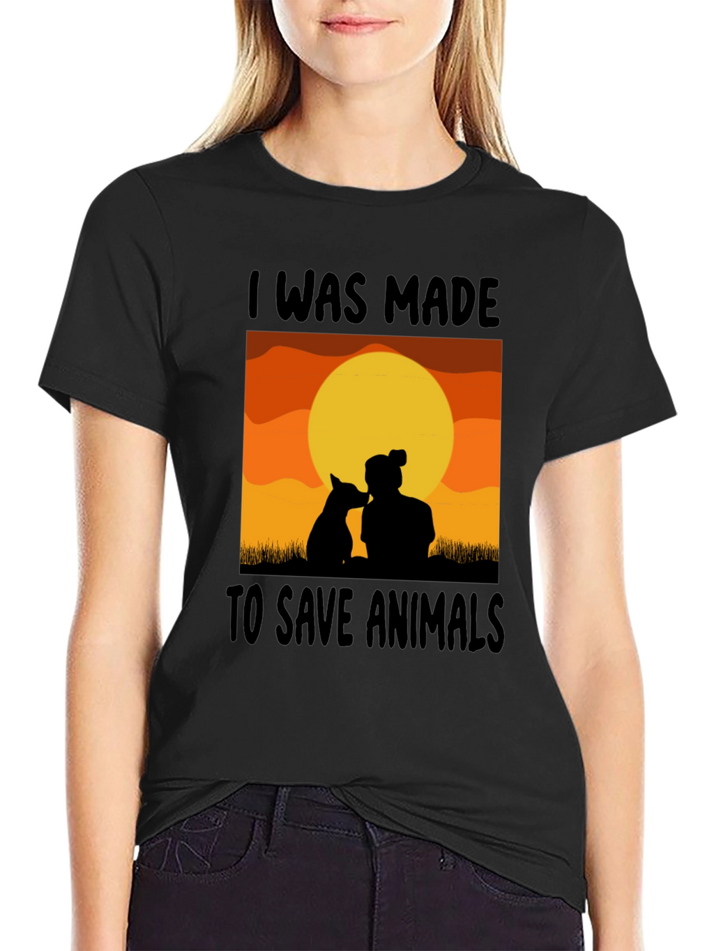 I Was Made To Save Animals T-Shirt