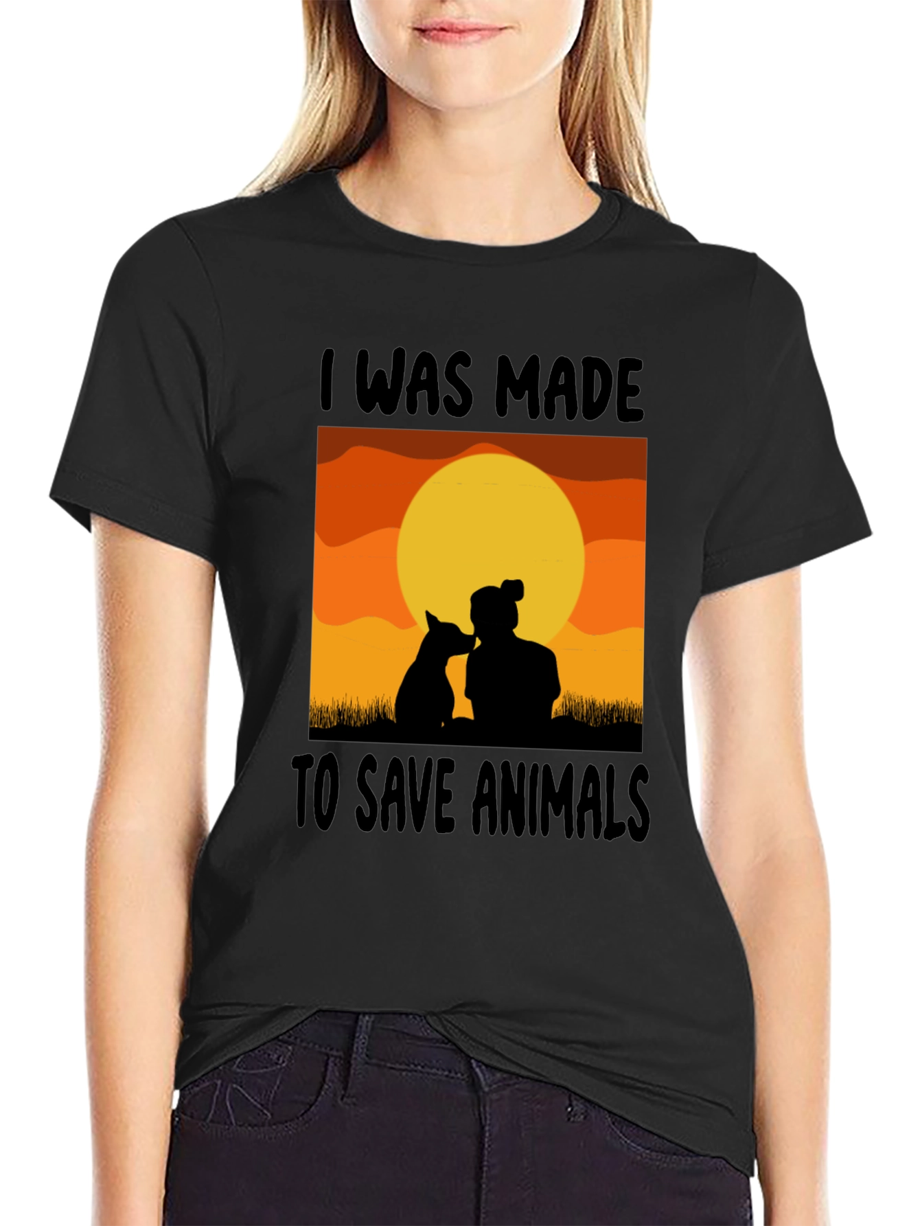 I Was Made To Save Animals T-Shirt