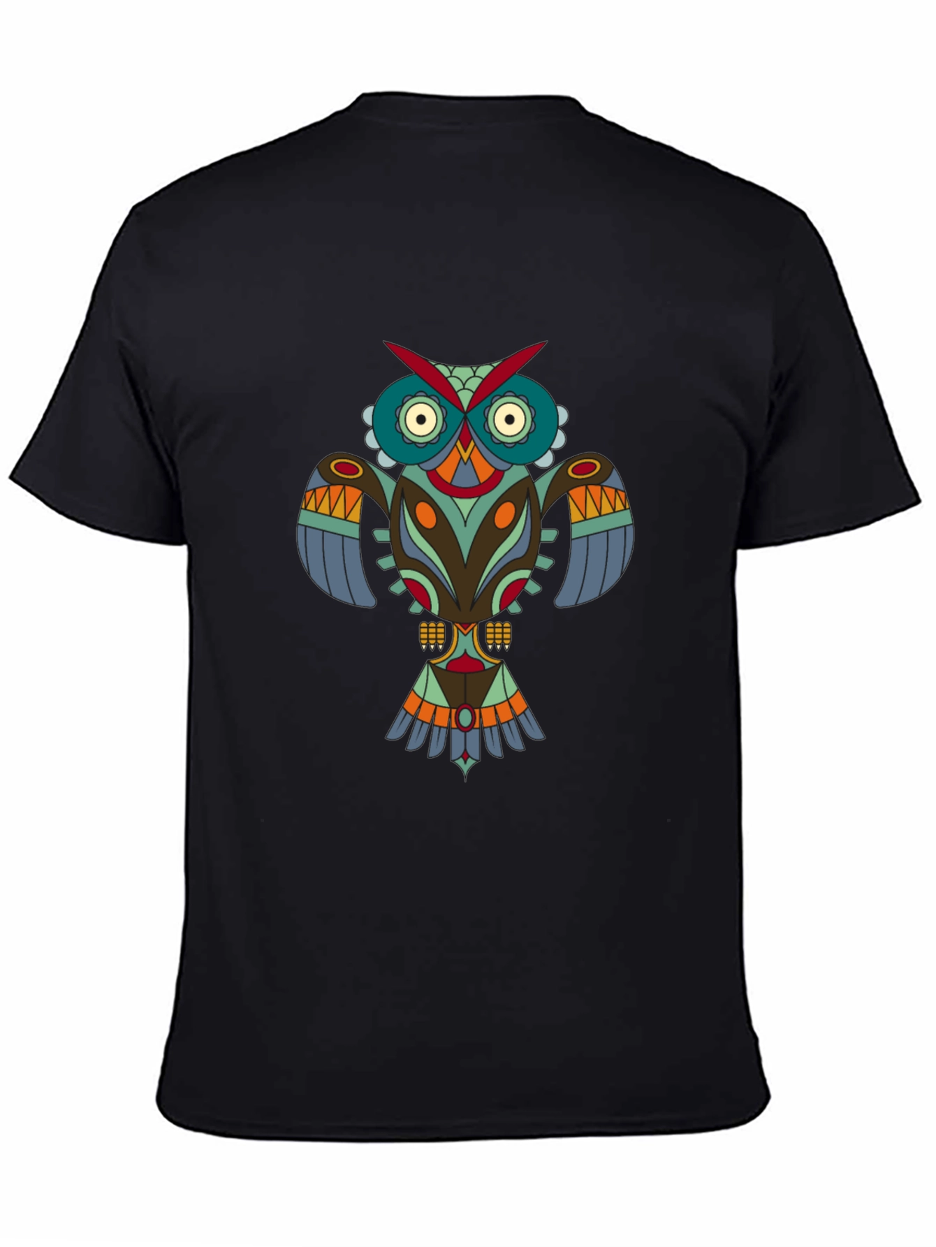 Tribal Owl Graphic Tee - Modern Menswear