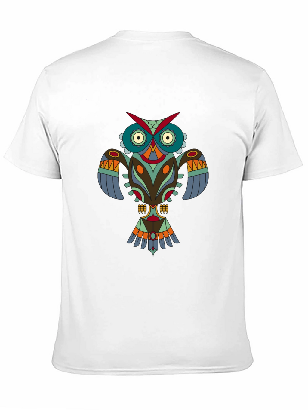 Tribal Owl Graphic Tee - Modern Menswear