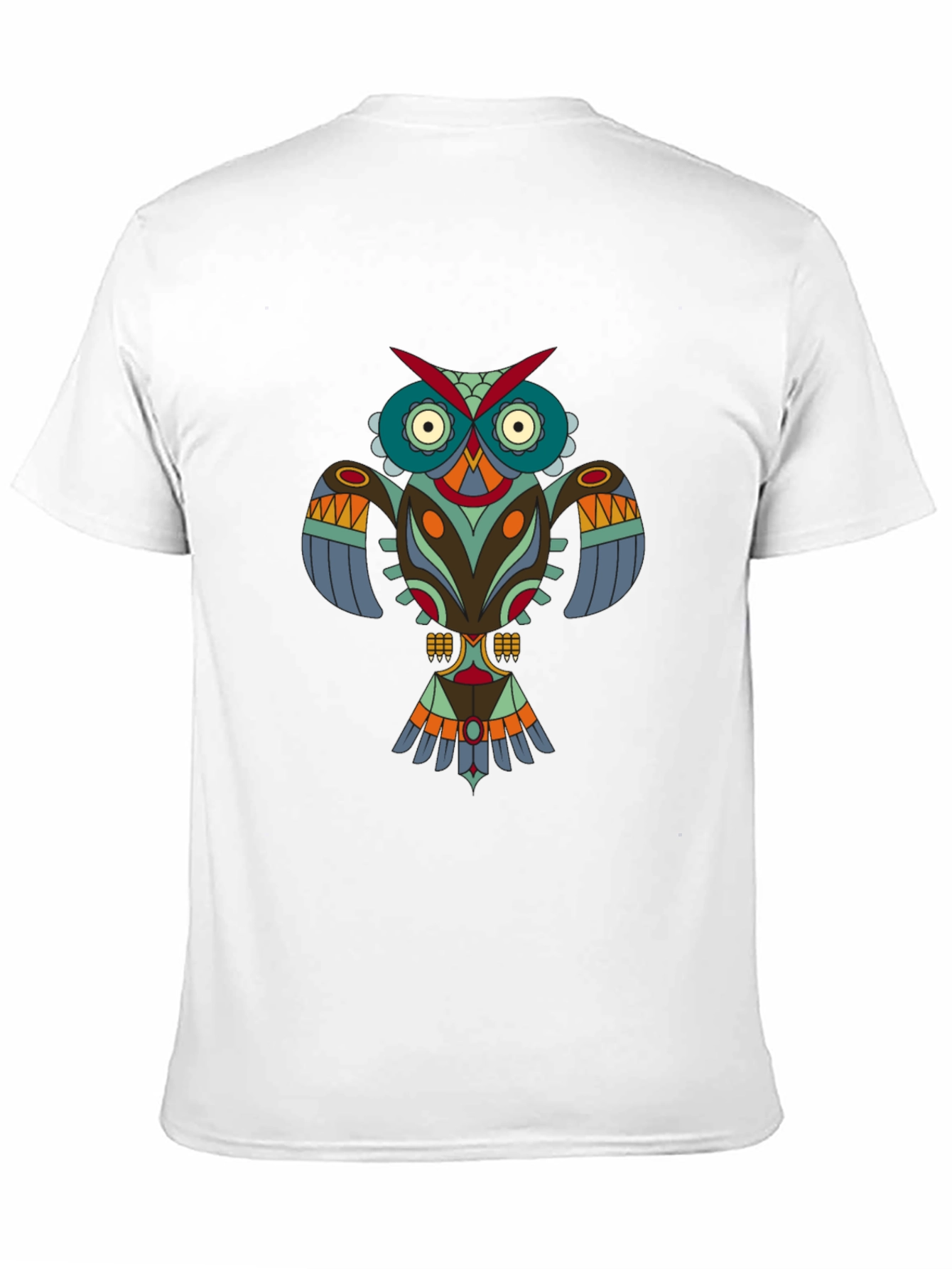 Tribal Owl Graphic Tee - Modern Menswear