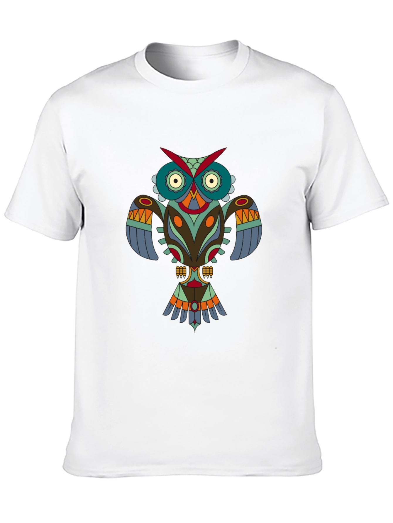 Tribal Owl Graphic Tee - Modern Menswear