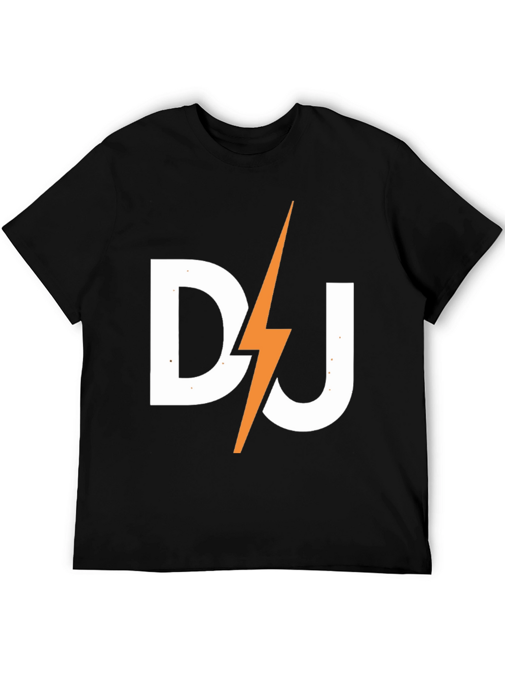 DJ Lightning Bolt Black T-Shirt