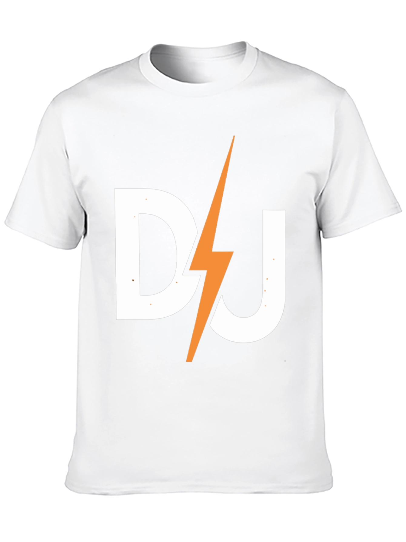 DJ Lightning Bolt Black T-Shirt