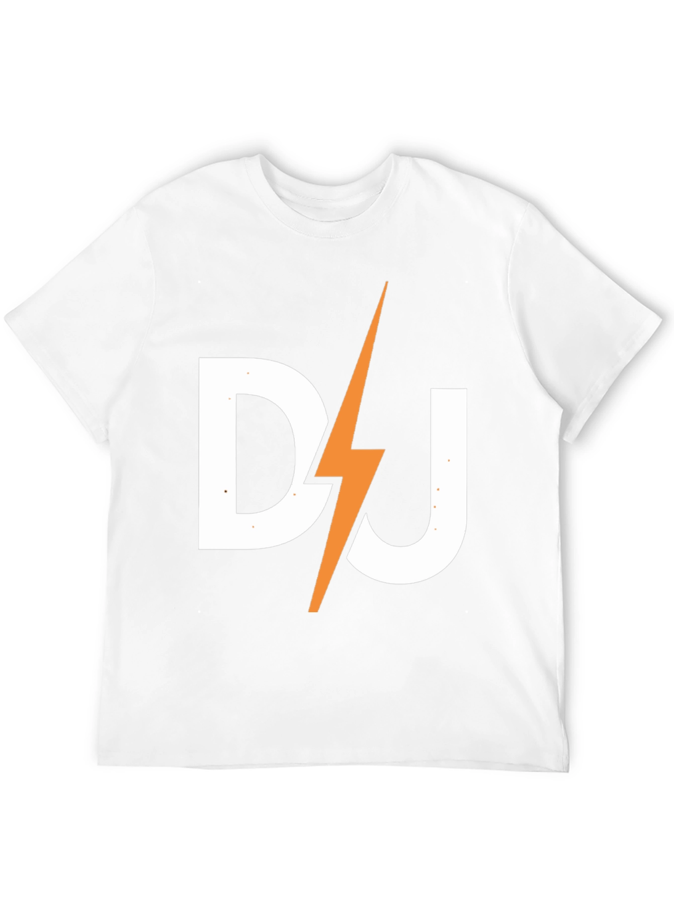 DJ Lightning Bolt Black T-Shirt