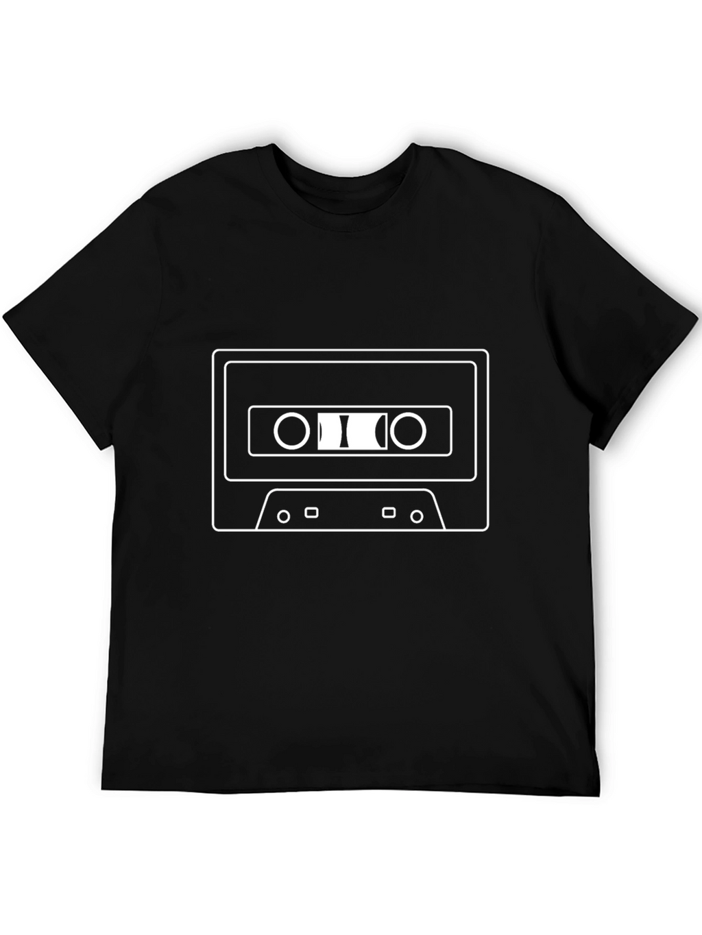 Retro Cassette Tape Graphic T-Shirt - Classic Cool