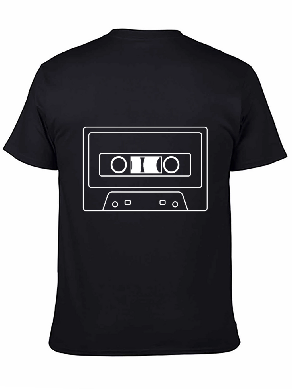 Retro Cassette Tape Graphic T-Shirt - Classic Cool