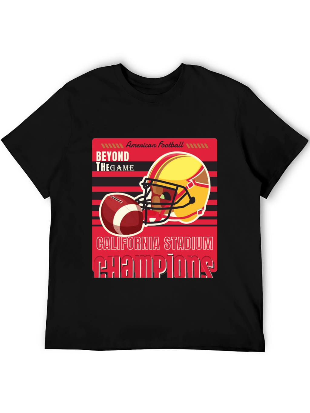 American Football Champions Graphic Tee