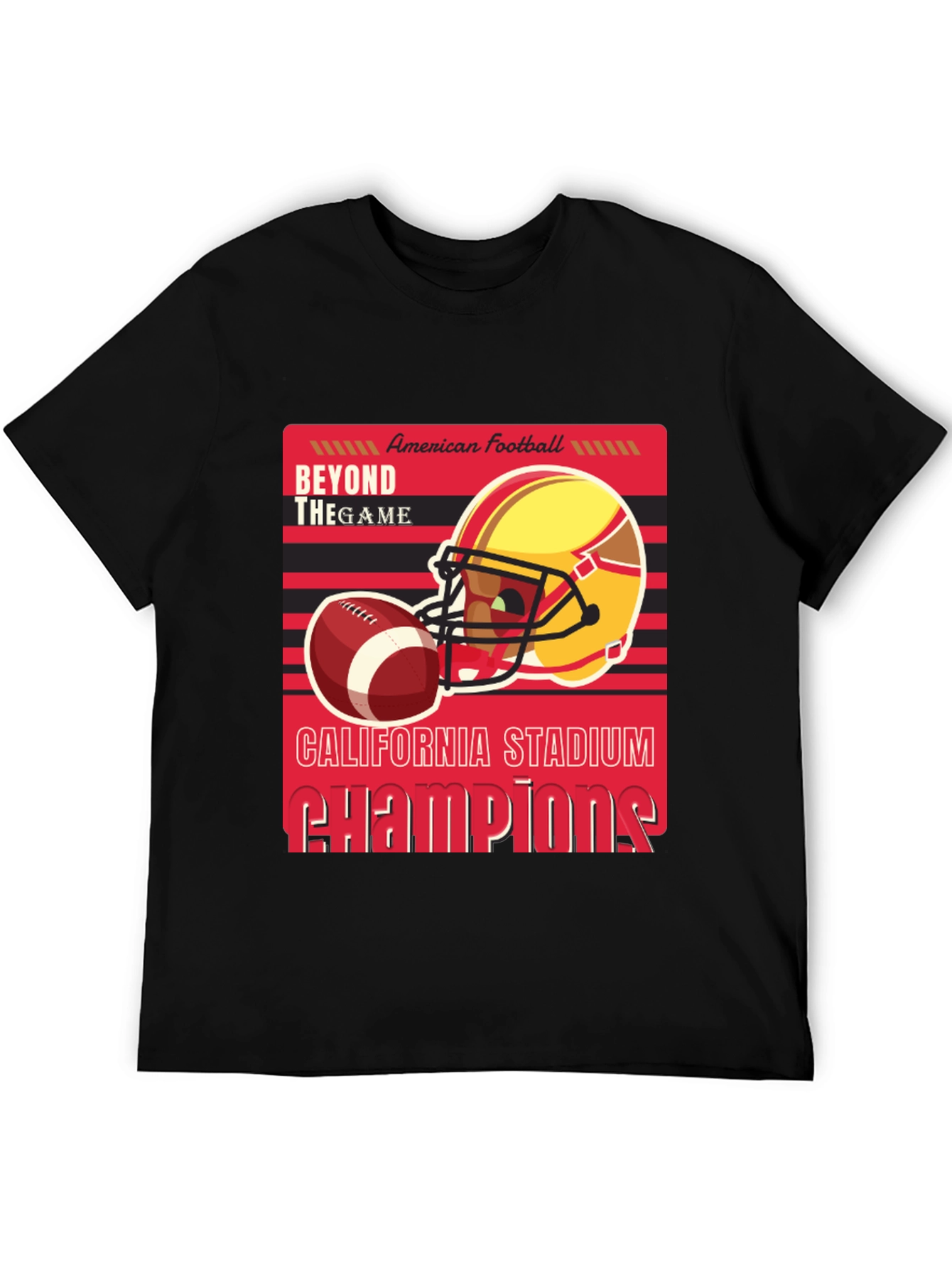 American Football Champions Graphic Tee