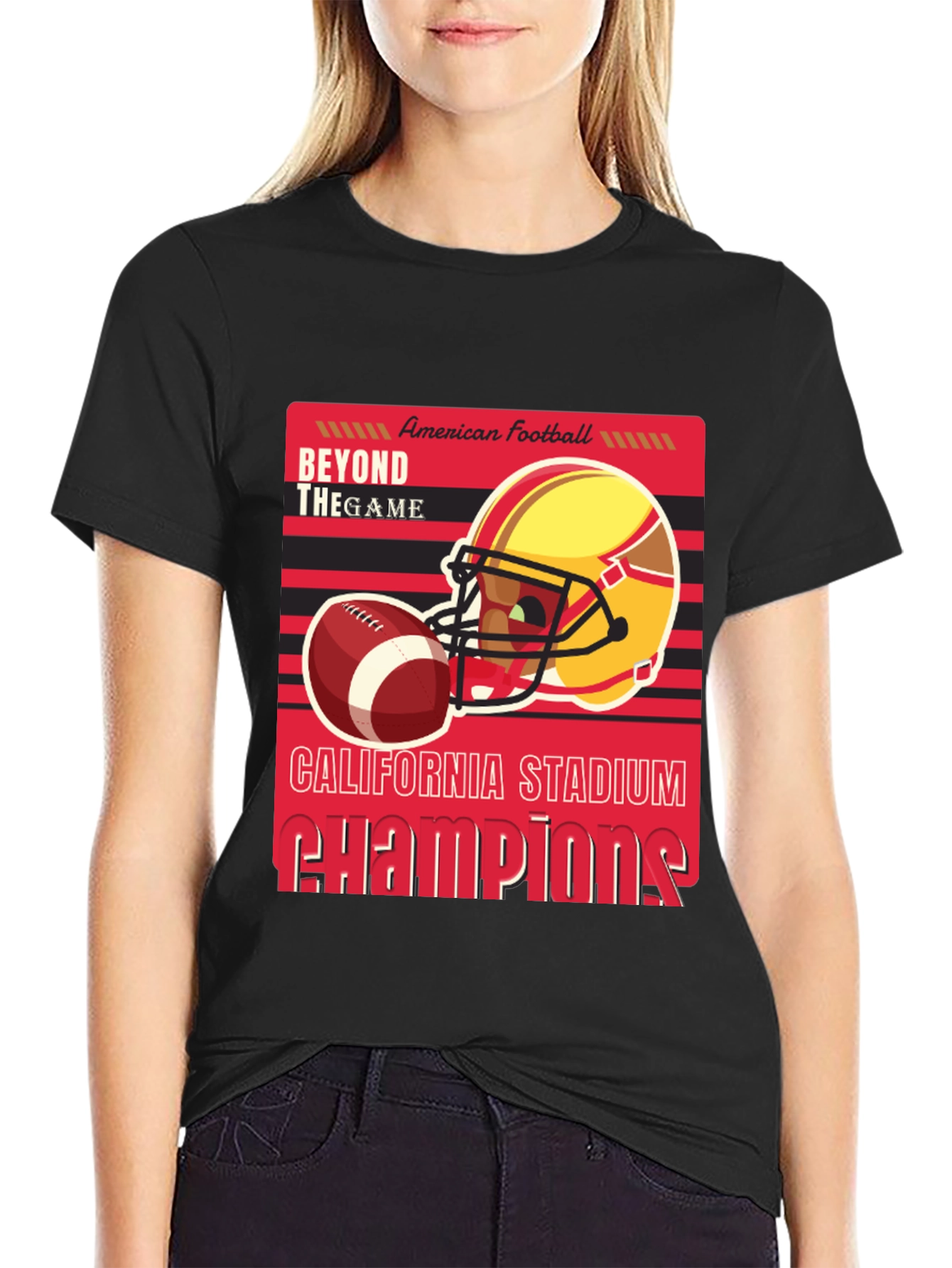 American Football Champions Graphic Tee