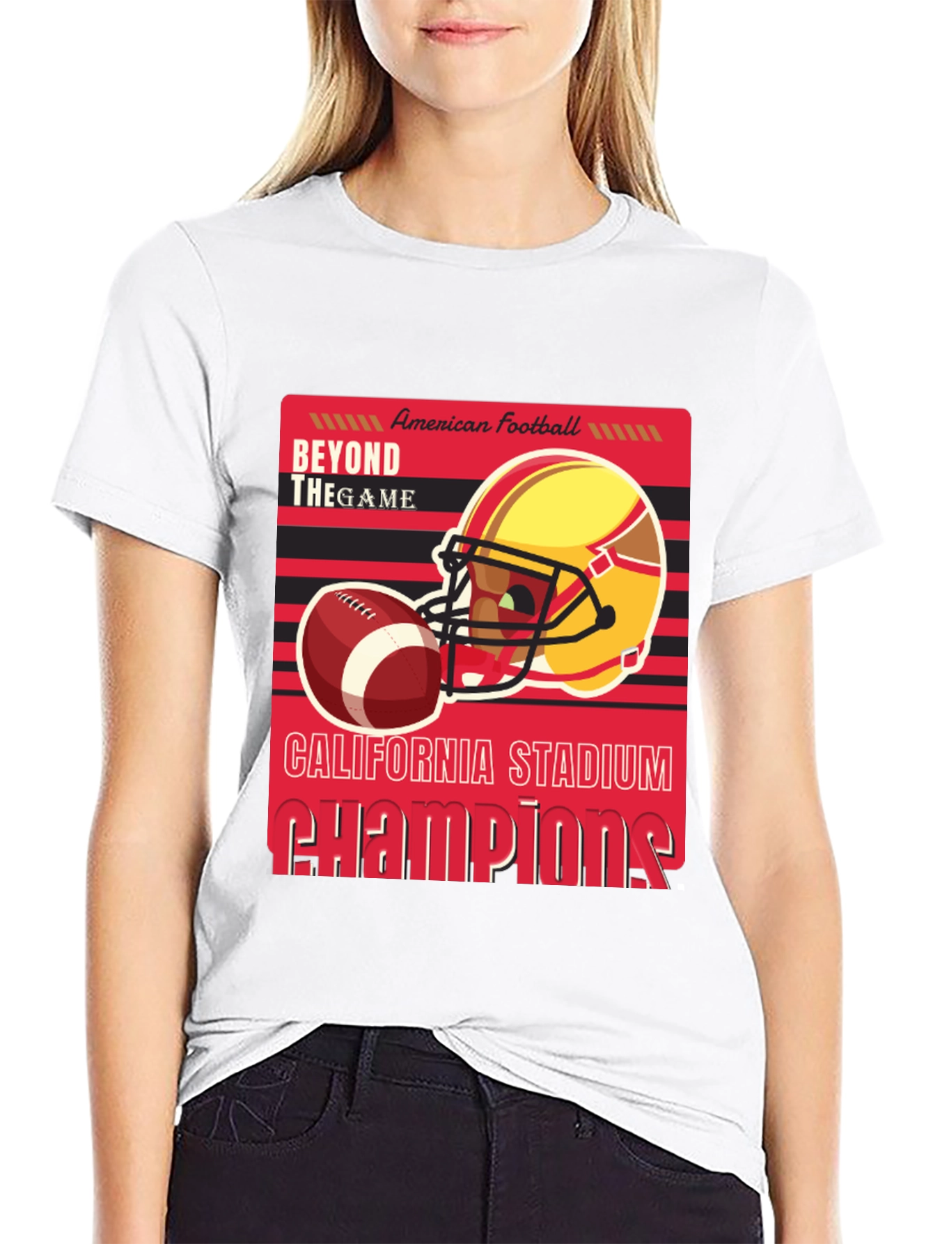 American Football Champions Graphic Tee